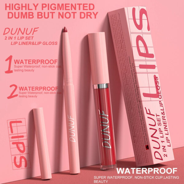 Set de labios DUNUF 2 en 1 - Imagen 2