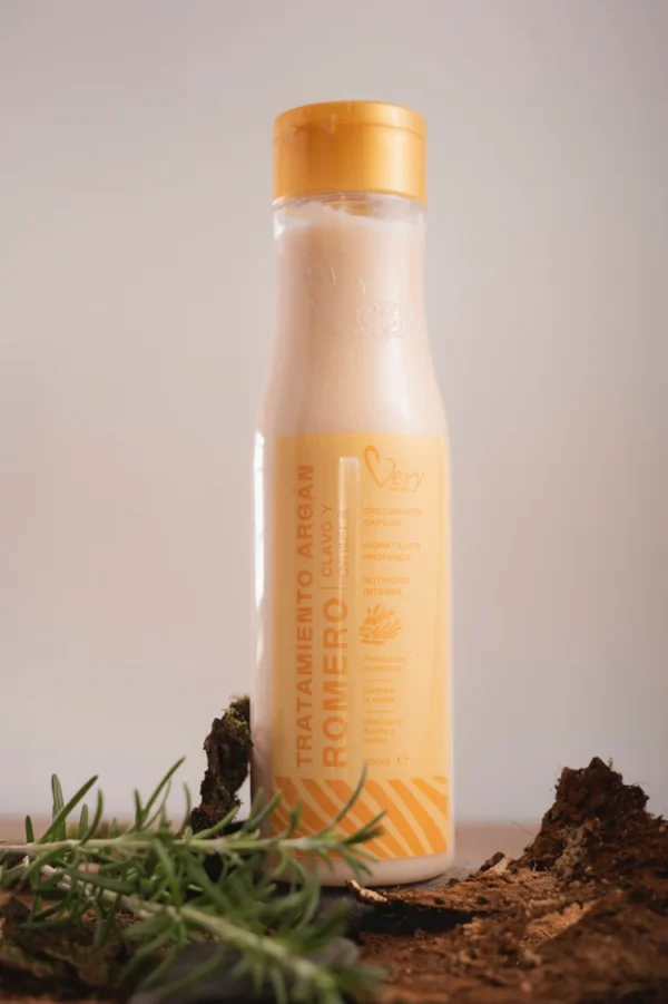Tratamiento Capilar de Romero, Argán, Clavos y Canela – 500 ml
